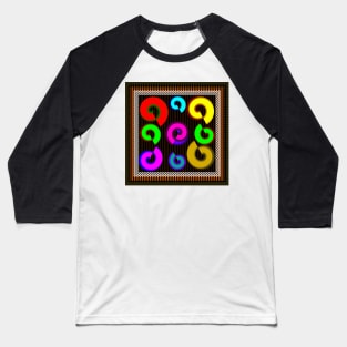 Spiral geometry Baseball T-Shirt